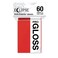 Ultra Pro Eclipse Gloss Small Sleeves 60 Pack Apple Red E15628