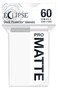 Ultra Pro E15636 Eclipse Matte Small Sleeves 60 Packarctic White