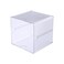 Deflecto Stackable Cube Organizer 1 Compartment 6 X 6 X 6 Plastic Clear