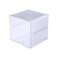 Deflecto Stackable Cube Organizer 1 Compartment 6 X 6 X 6 Plastic Clear