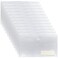 A5 Plastic Clear Envelopes Folder With Hook Loop Closure 6X10 Invoice Receipt Cash Organization With Label Pocket 12Pcs