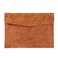 Enyuwlcm Pu Leather A4 File Folder Document Holder Waterproof Portfolio Envelope Folder Case With Snap Closure Brown
