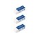 Staedtler Mars Plastic Eraser Pack Of 3 Plastic Mini White