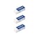 Staedtler Mars Plastic Eraser Pack Of 3 Plastic Mini White