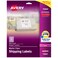 Avery Printable Shipping Labels Sure Feed Technology 313 X 4 Matte Clear 60 Blank Mailing Labels 15664