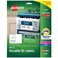 Avery Durable Easy Peel Id Labels With Sure Feed Technology 6793 Rectangle 2 X 258 White Pack Of 120
