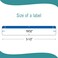 File Folder Labels 28 Sheets Light Blue File Labels A Total Of 252 File Labels For File Folders