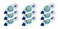 Tombow Mono Permanent Adhesive Refills Value Pack 3 Pack 62207