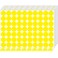 1400 Pcs Yellow Dot Stickers Round Coding Labels Circle Dots Labels Stickers Polka Circle Dot Stickers Label Sticker For Officeclassroompapers Etc