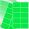 240 Pack Green Label Stickers3X2 Rectangular Sticker Labelslarge Name Labels For Kids Clothing