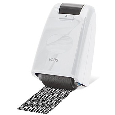 Plus Guard Your Id Roller Stamp White