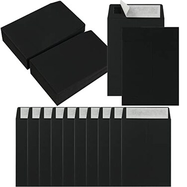 100 Pack Seed Envelopes Selfadhesive Small Coin Envelopes Seed Storage Packets For Garden Office Or Wedding Gift Black 3 14 4 12 Inches