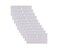 Yessart 10 Clear Plastic Envelopes 5 X 10 Money Receipt Bill Storage Holder 10 Pack Hook Loop Closure 10 Pack
