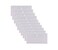 Yessart 10 Clear Plastic Envelopes 5 X 10 Money Receipt Bill Storage Holder 10 Pack Hook Loop Closure 10 Pack