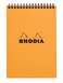 Rhodia Wirebound Notepad A5 Square Ruling Orange