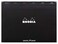 Rhodia Notepad No38 A3 Dot Black Rd38559