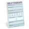 Knock Knock Selftherapy Pad Checklist Note Pad For Stepbystep Stress Relief Pastel Version 6 X 9Inches