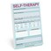 Knock Knock Selftherapy Pad Checklist Note Pad For Stepbystep Stress Relief Pastel Version 6 X 9Inches