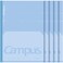 Kokuyo Campus Composition Kimochii Notebook 5 Pack Feels Flat Semib5 Comp Book Blue Dot B 6Mm Ruled 30 Sheets School Lined Journal Notebook For Work Study Note Taking Japan Import Nofl3Cbtb
