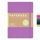 Paperage Recycled Lined Journal Notebook Lilac 160 Pages Medium 56 In X 8 In 100 Gsm Thick Paper College Ruled Hardcover Journaling Notebook For Work School Note Taking