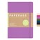 Paperage Recycled Lined Journal Notebook Lilac 160 Pages Medium 56 In X 8 In 100 Gsm Thick Paper College Ruled Hardcover Journaling Notebook For Work School Note Taking