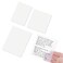 150 Sheets Clear Sticky Note Pads 3 Sizes Transparent Sticky Notes Pads Set Waterproof Selfadhesive Translucent Memo Tabs Books Annotating Message Reminder For School Office
