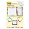 Postit Notes Planner Sticky Notes To Do List Mini List Short List And Shapes 5 Pads 30 Sheetspad Optimistic Brights