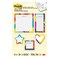 Postit Notes Planner Sticky Notes To Do List Mini List Short List And Shapes 5 Pads 30 Sheetspad Optimistic Brights