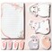Hommie Cute Sticky Notes Set Sticky Notes Set Planner Dividers Easter Bunny Selfstick Memo Pads With Animal Divider Tabs Bundle Writing Designs For Office School Easter Party Supplies
