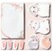 Hommie Cute Sticky Notes Set Sticky Notes Set Planner Dividers Easter Bunny Selfstick Memo Pads With Animal Divider Tabs Bundle Writing Designs For Office School Easter Party Supplies