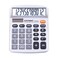 Catiga 12 Digits Desktop Calculator With Large Lcd Display Dual Solar Power And Battery Standard Function For Office Home School Cd2786