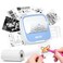 Idprt Sticker Printer Portable Sticker Maker Machine Mini Inkless Bluetooth Thermal Printer For Iphone Android Pocket Printer For Labels Barcodes Diy Journaling Kids Gift Blue