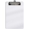 Hongri Plastic Small Clipboard White A5 Memo Size Clip Board
