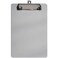 Hongri Plastic Small Clipboard Gray A5 Memo Size Clip Board