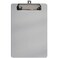 Hongri Plastic Small Clipboard Gray A5 Memo Size Clip Board