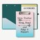 Hongri Mini Clipboard Folio With Refillable Lined Notepad A5 Clip Board