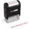 Excelmark Reference Only Self Inking Rubber Stamp Red Ink A1539