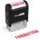 Excelmark Corrected Self Inking Rubber Stamp Red Ink A1539