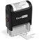 Excelmark Rectangular Completed Teacher Stamp Self Inking Black Ink A2359