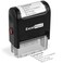 Excelmark Rectangular Completed Teacher Stamp Self Inking Black Ink A2359