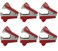 Clipco Staple Remover 6Pack Red