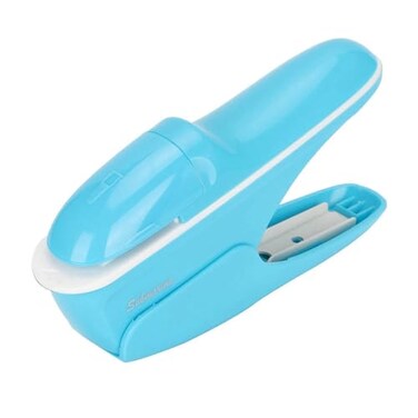 Stapleless Stapler Staple Free Stapler With Labor Saving Structure Design For Office School Comfortable Handle Easy To Operate Green