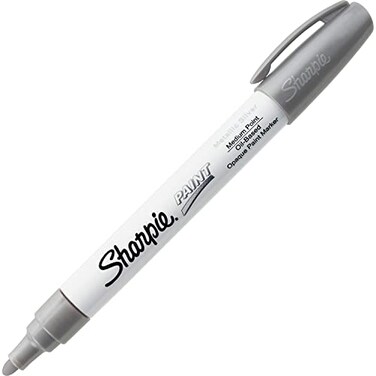 Sharpie Permanent Paint Marker Medium Point Silver