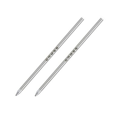 Cross Tech3 Ballpoint Pen Refills 2 Refills Per Box Red Medium