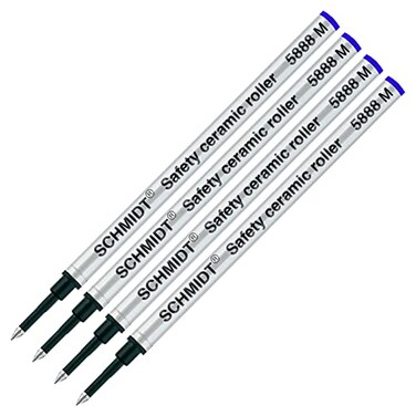 4 Pack Blue Schmidt 5888 Medium Tip