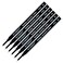 6 Pack Schmidt 888 Black Medium Rollerball Refill