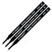 3 Pack Schmidt 888 Black Medium Rollerball Refill