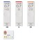Amazdone Uni Mechanical Pencil Leadthe Uni Smudgeproof Leads 07Mmuls0740Hbb2B 3 Packtotal 120 Leads Sticky Notes Value Set