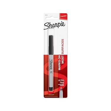 Sharpie Permanent Marker Ultra Fine Point Black 1 Count