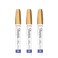 Sharpie Oilbased Paint Marker Medium Point 3Count Metallic Gold